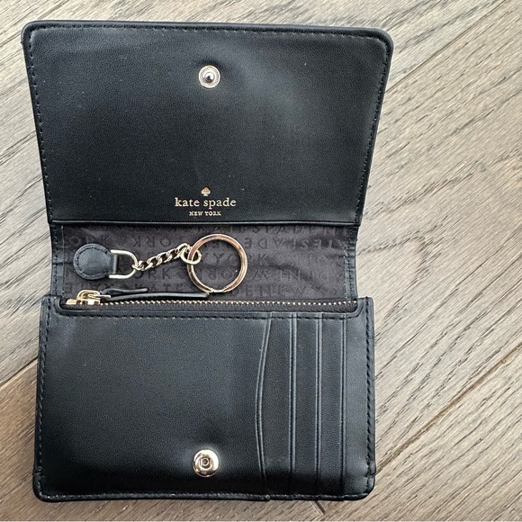 Kate Spade Black Leather Wallet - Picture 6 of 8